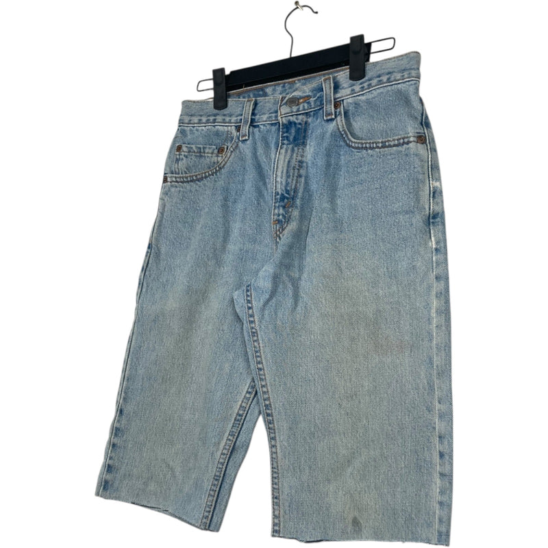 Vintage Levis 505 Denim Cut Off Shorts 29