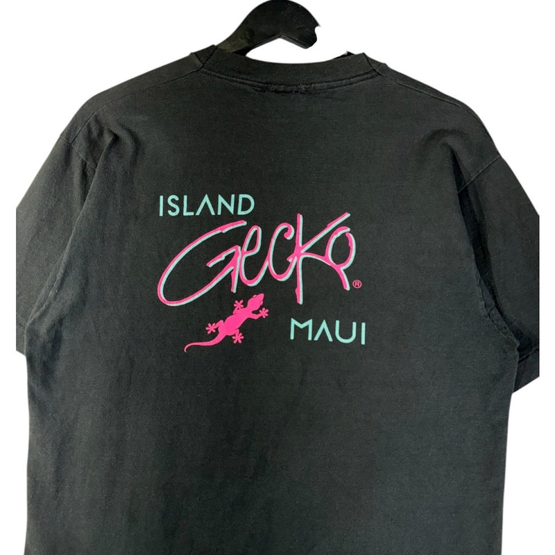 Vintage Island Gecko Maui Graphic T-Shirt