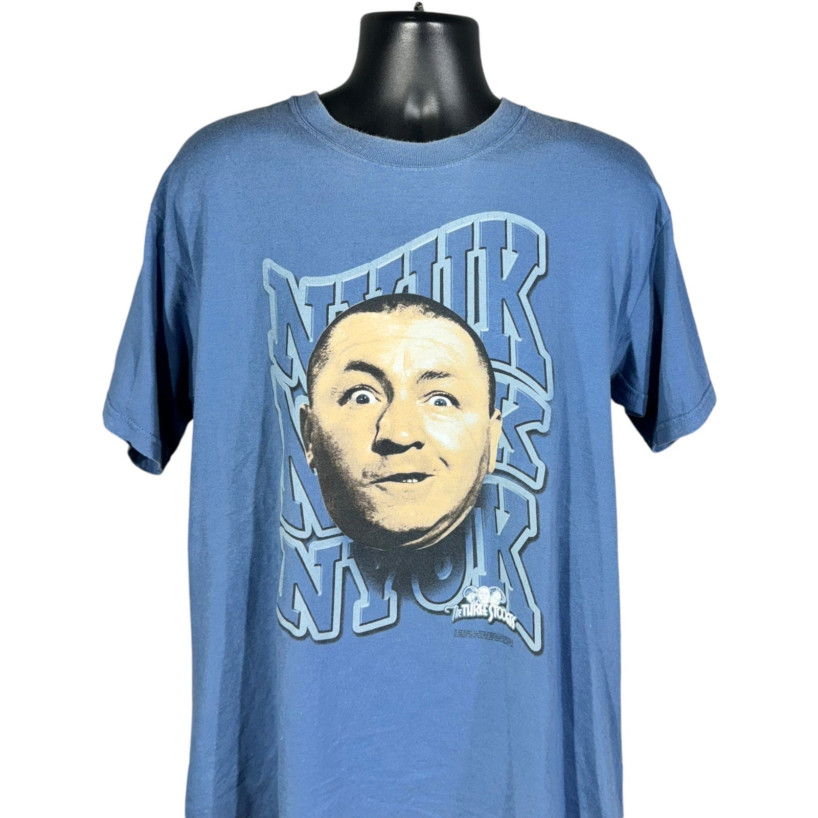 Vintage The Three Stooges Curly "Nyuk Nyuk Nyuk" Tee