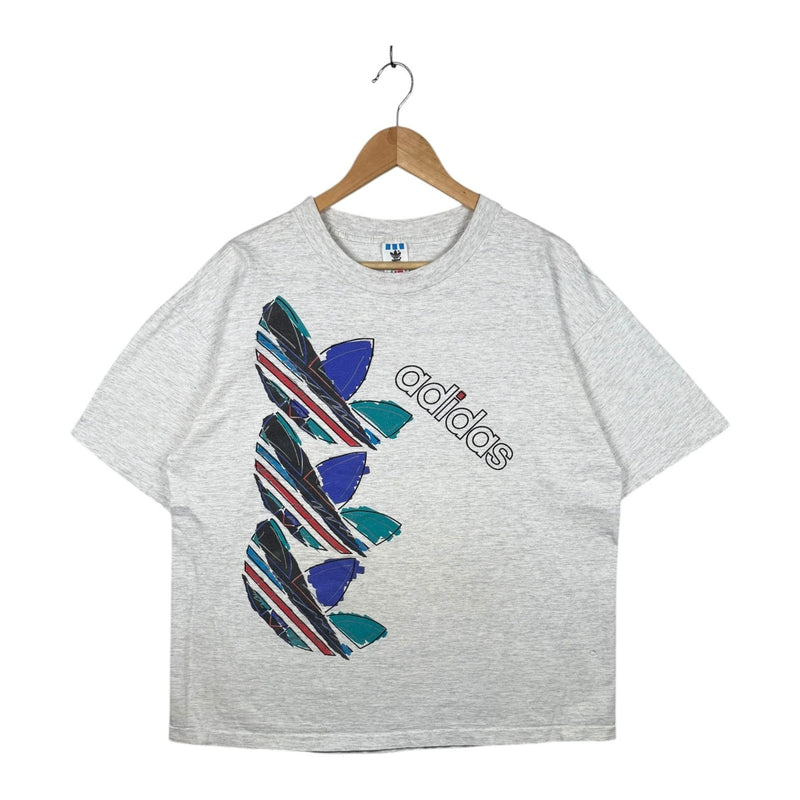 Vintage Adidas Trefoil Stacked T-Shirt