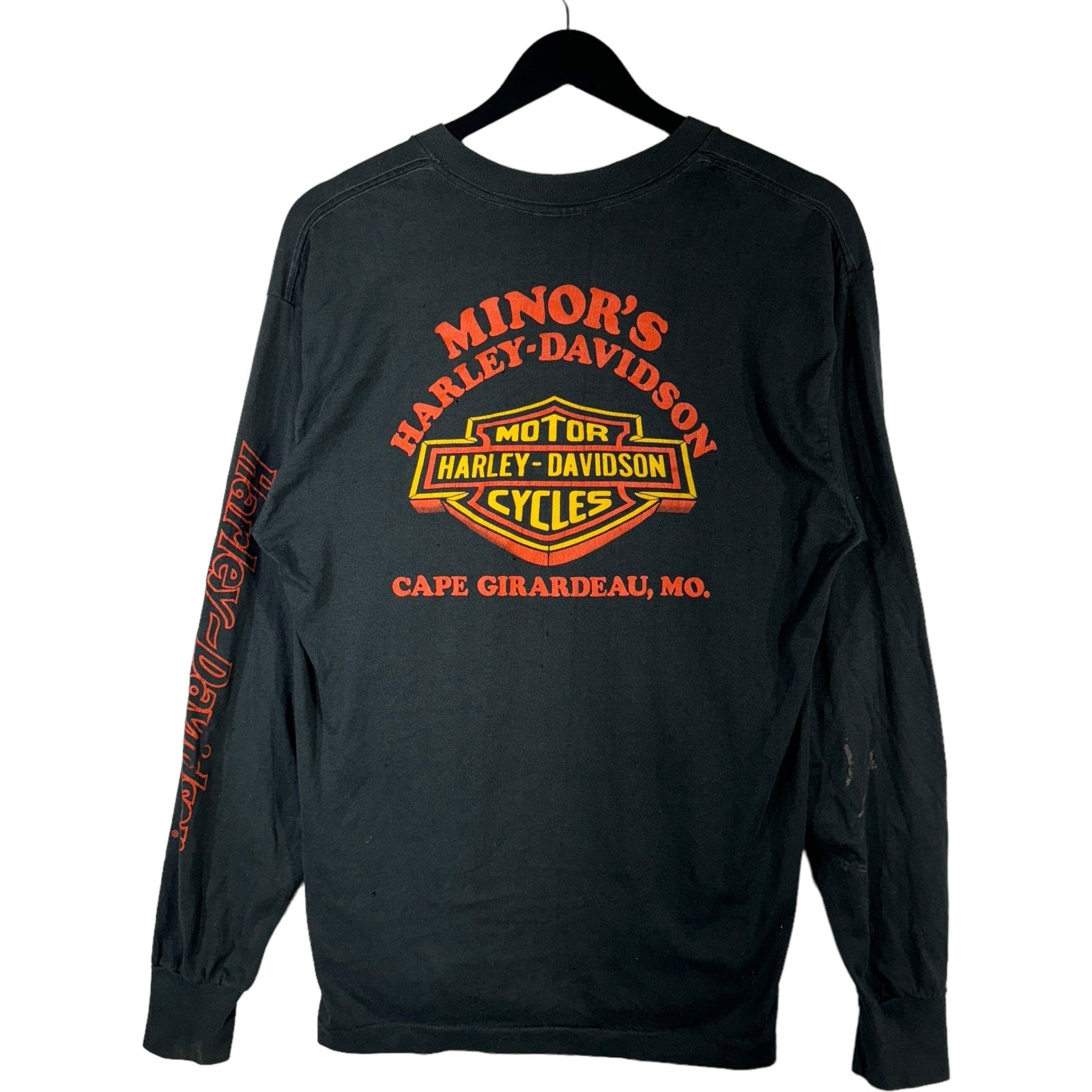 Vintage Harley Davidson "People You Can Count On" Long Sleeve