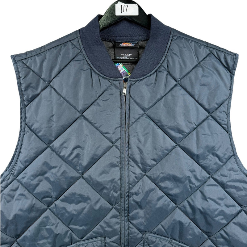 Vintage Dickies Quilted Workwear Vest
