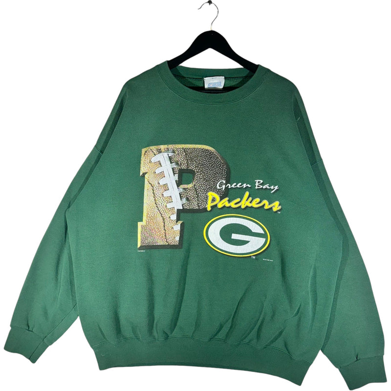 Vintage NFL Green Bay Packers Football "P" Crewneck