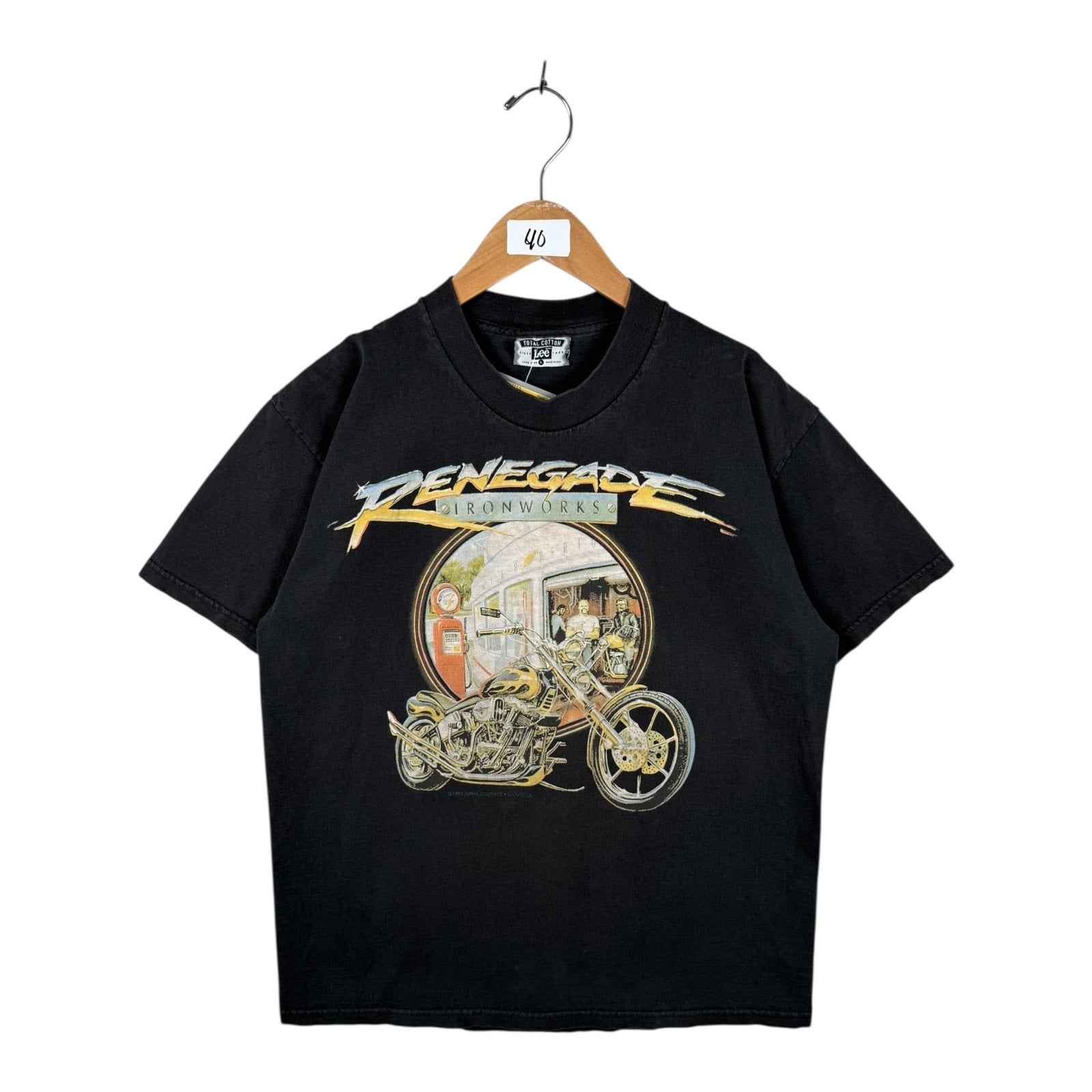 Vintage Renegade Ironworks Motorcycle T-Shirt