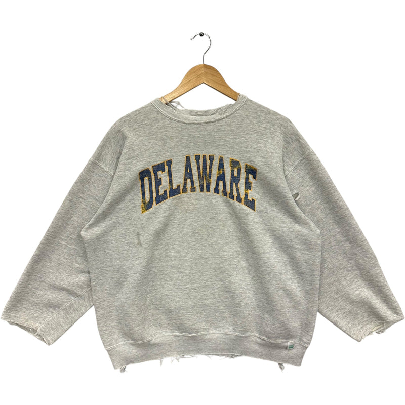 Vintage Discus Delaware Spellout Crewneck 90s