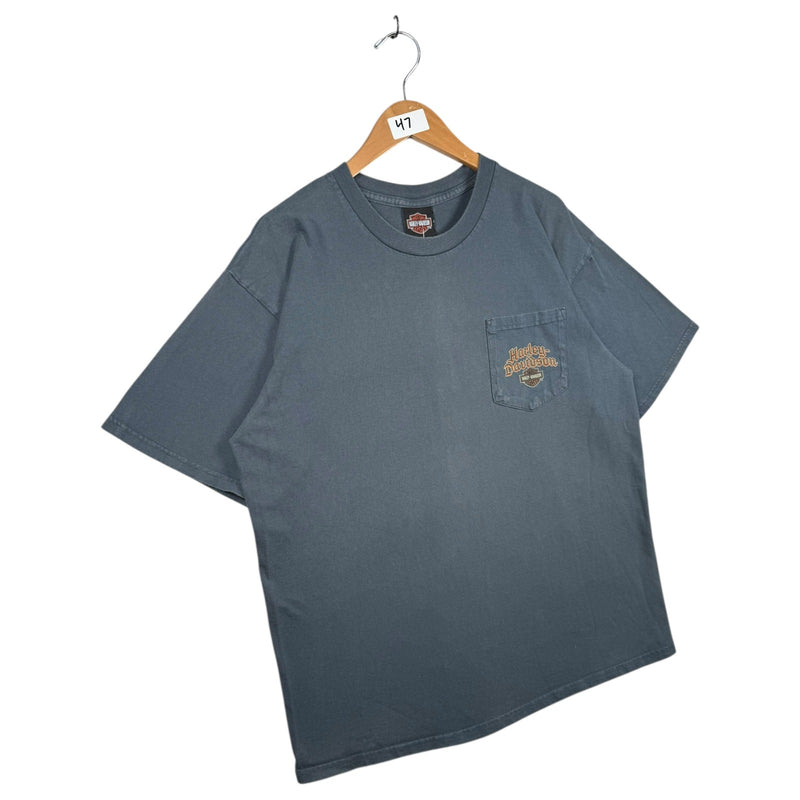 Vintage Harley Davidson Motorcycles New York City T-Shirt