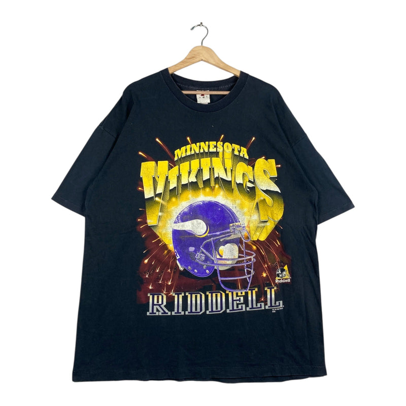 Vintage Minnesota Vikings Riddell Helmet NFL T-Shirt