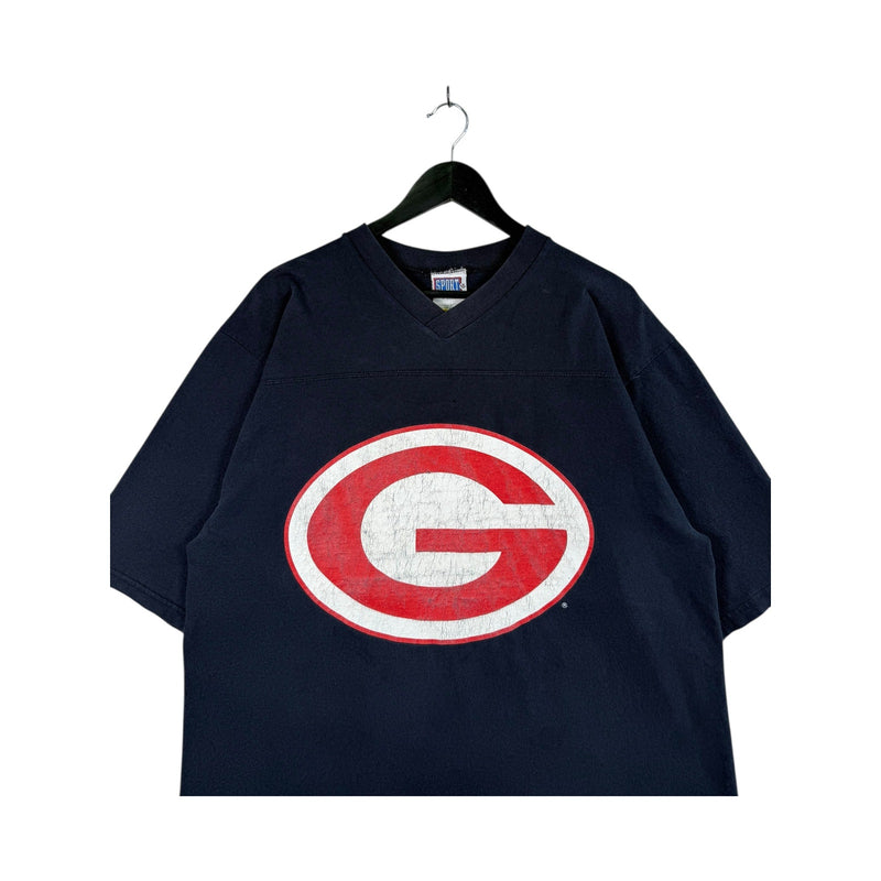 Vintage Georgia Bulldogs NCAA Big G Logo #4 T-Shirt