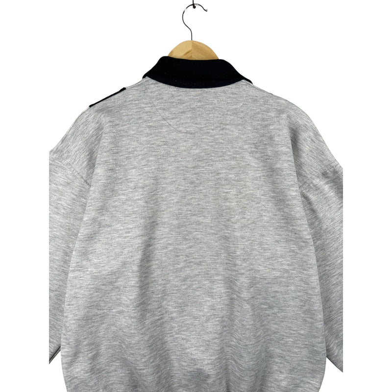 Vintage Bugle Boy Collared Pullover Long Sleeve