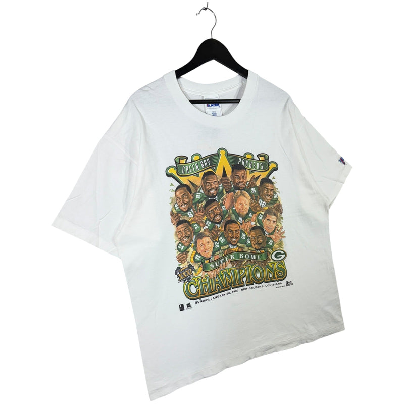 Vintage Green Bay Packers Super Bowl XXXI NFL T-Shirt 90s