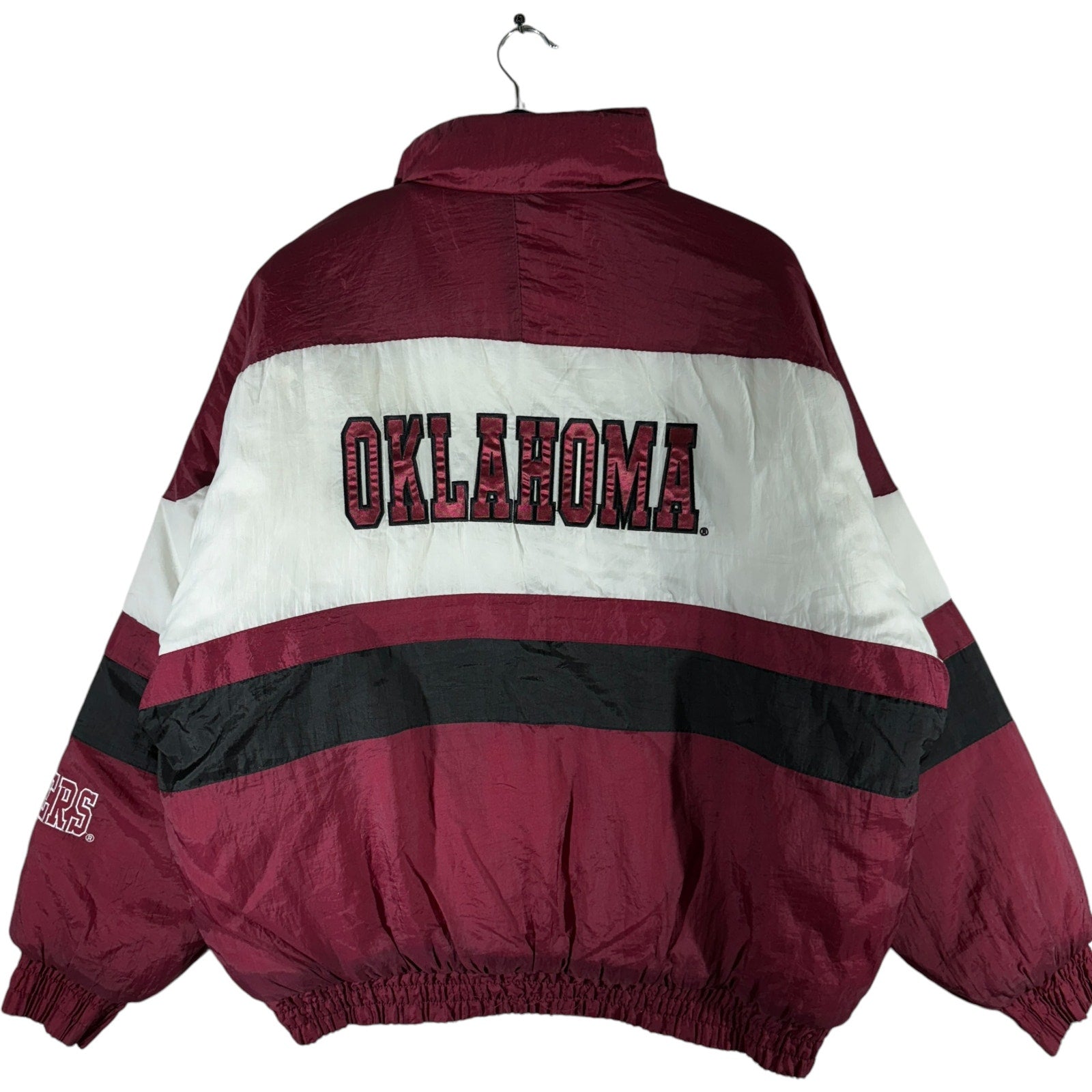 Vintage Locker Line Oklahoma University Puffer Jacket