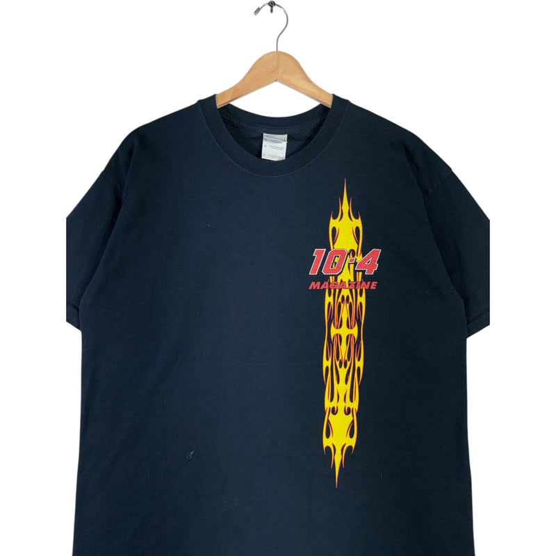 Vintage 10.4 Magazine Graphic Print T-Shirt