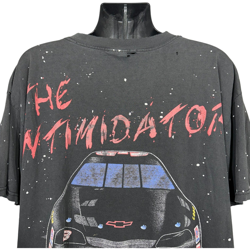 Vintage Dale Earnhardt "The Intimidator" AOP NASCAR Tee 90s