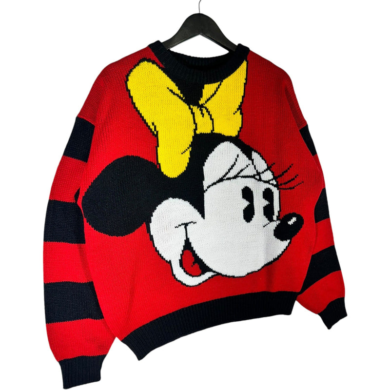 Vintage Mickey & Co. Big Face Minnie Sweater NWT