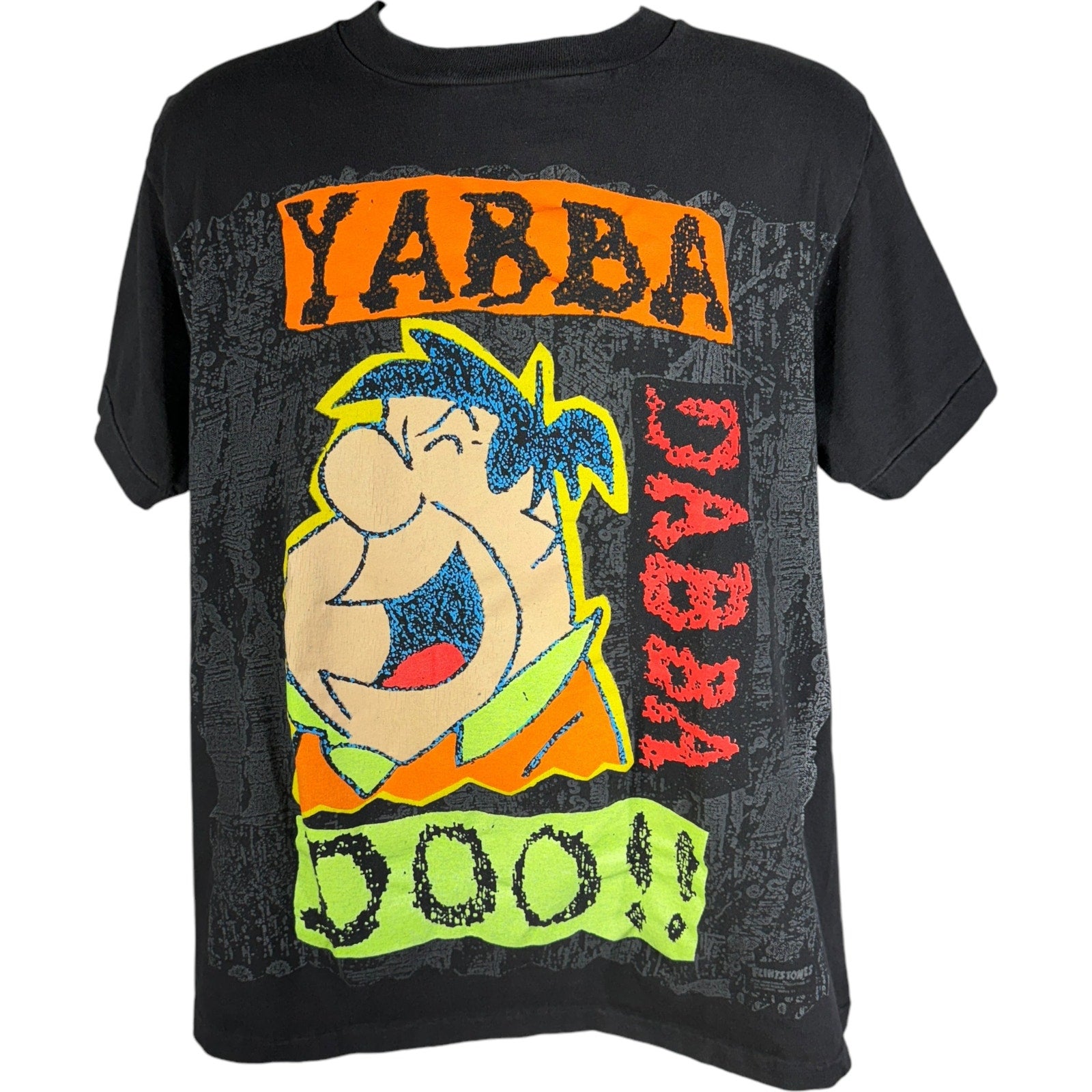 Vintage Fred Flintstone "Yabba Dabba Doo!!" Cartoon Tee 90s