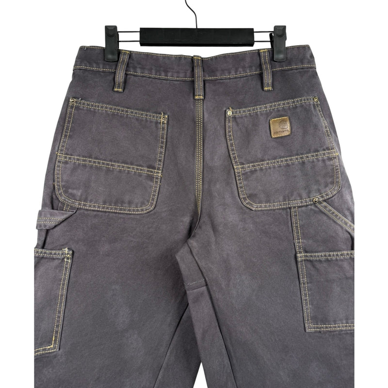 Vintage Carhartt Relaxed Raw Hem Carpenter Shorts 32