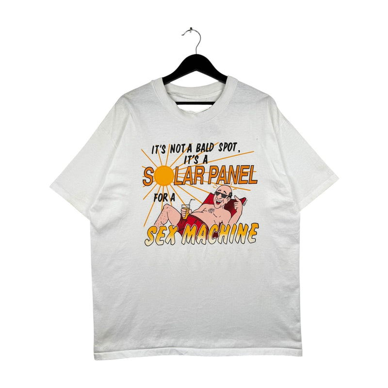 Vintage Graphic Tee Sun Bathing Crewneck T-Shirt