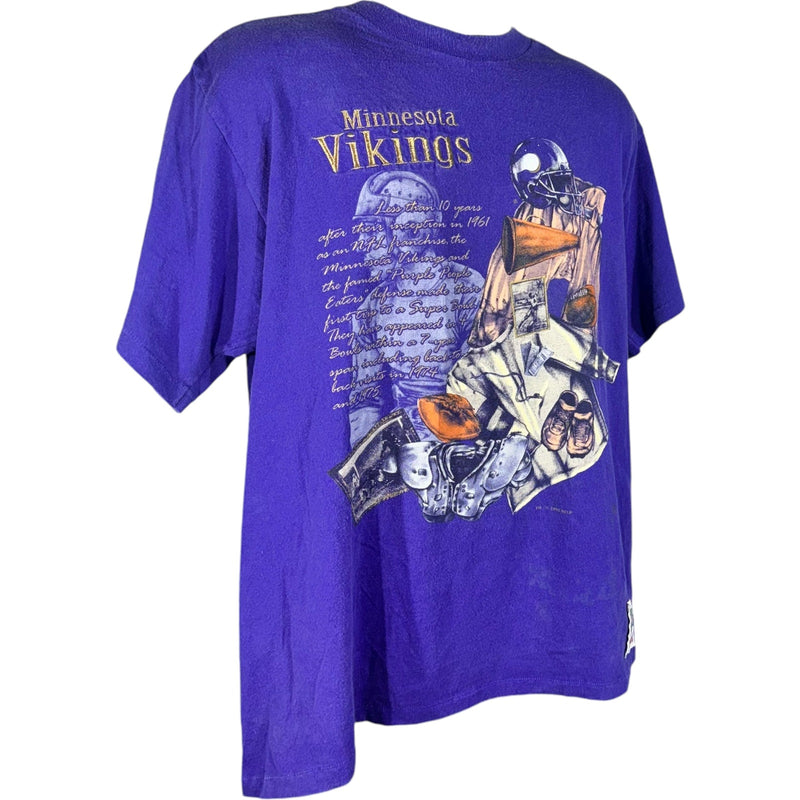 Vintage Nutmeg Minnesota Vikings NFL Tee