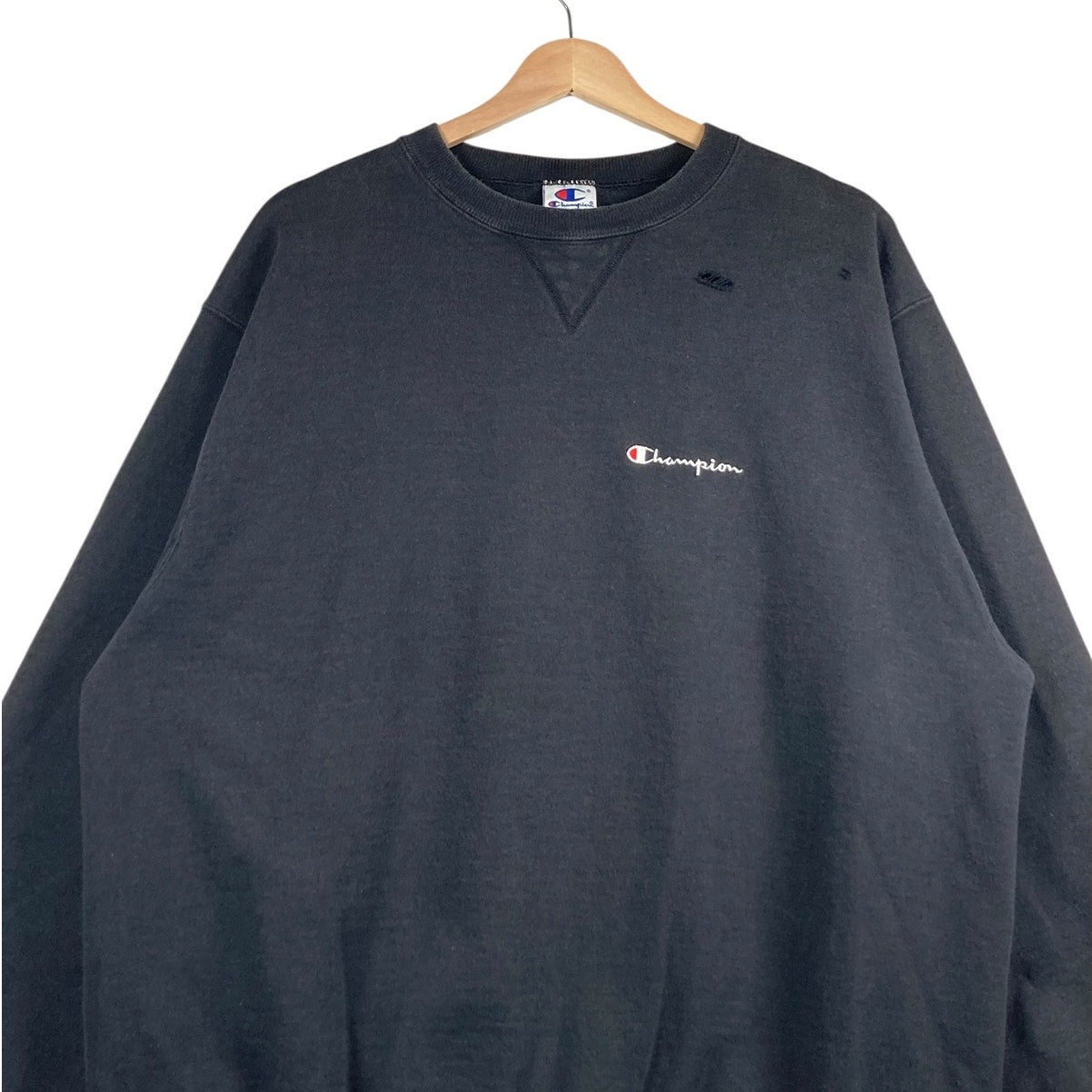 Vintage Champion Embroidered Logo Crewneck