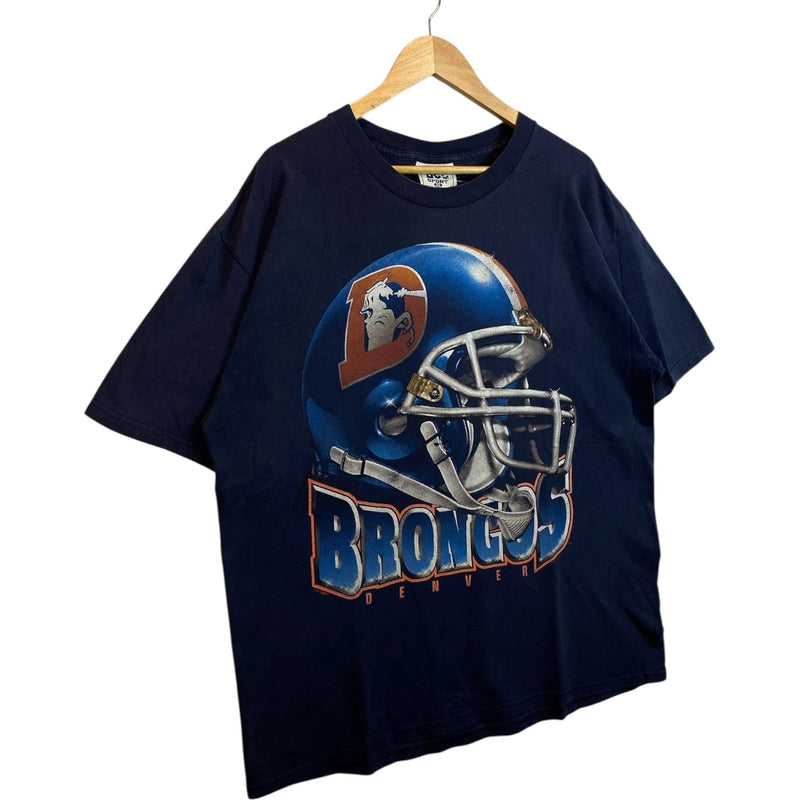 Vintage Denver Broncos Helmet NFL T-Shirt