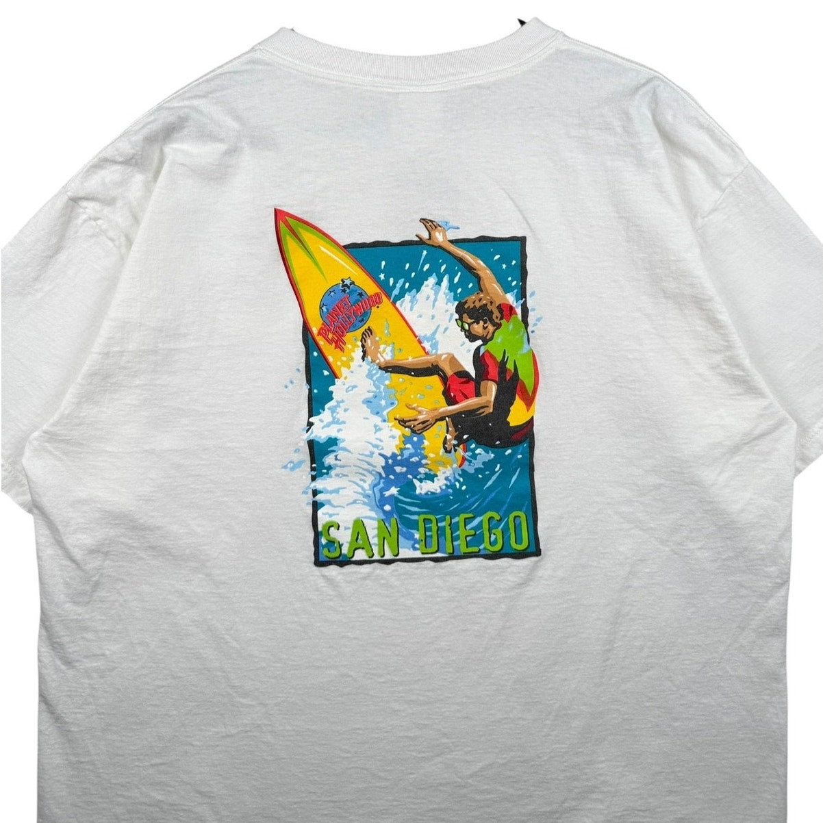 Vintage Planet Hollywood San Diego Surfer T-Shirt
