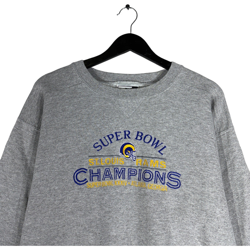 Vintage Puma St. Louis Rams Super Bowl Champs Crewneck