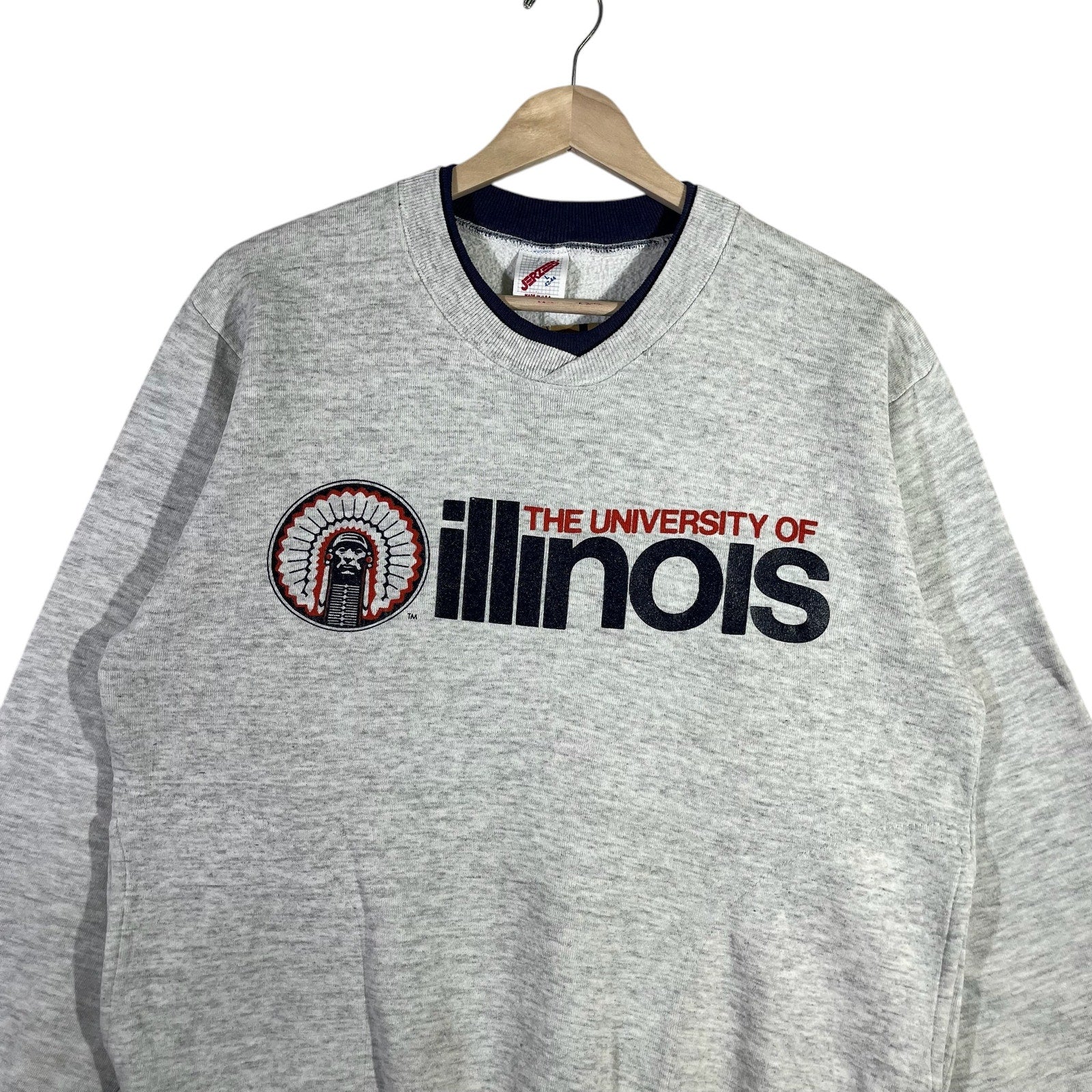 Vintage The University Of Illinois Crewneck