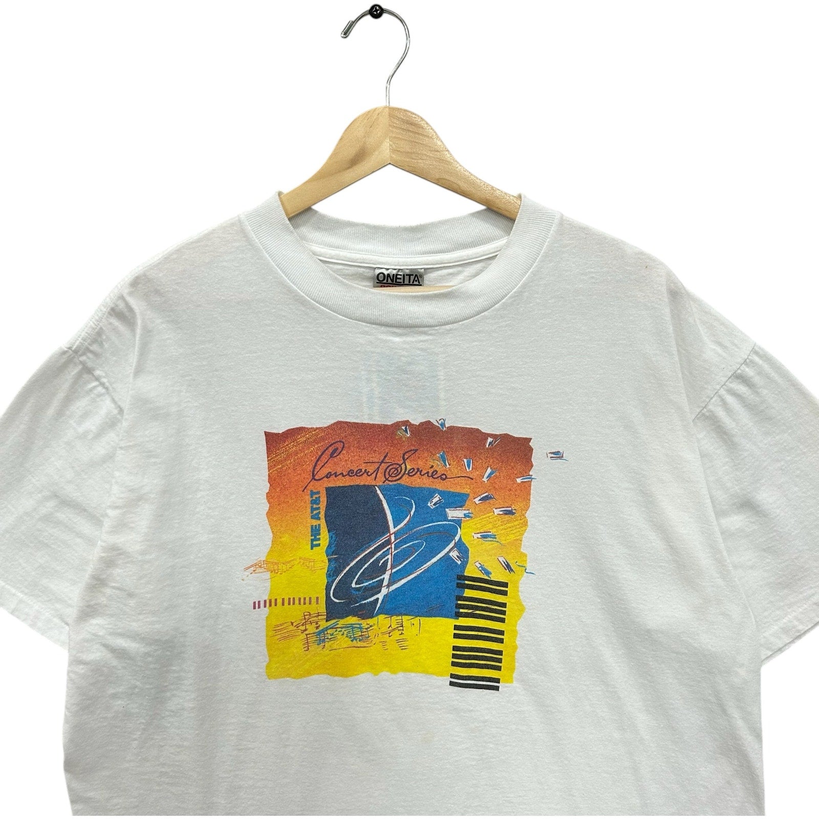 Vintage The AT&T Concert Series Graphic Promo Tee