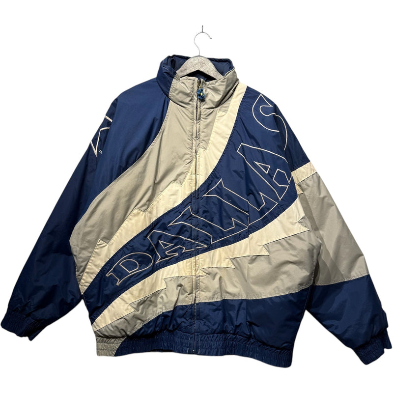 Vintage Lee Dallas Cowboys Color Block NFL Puffer Jacket