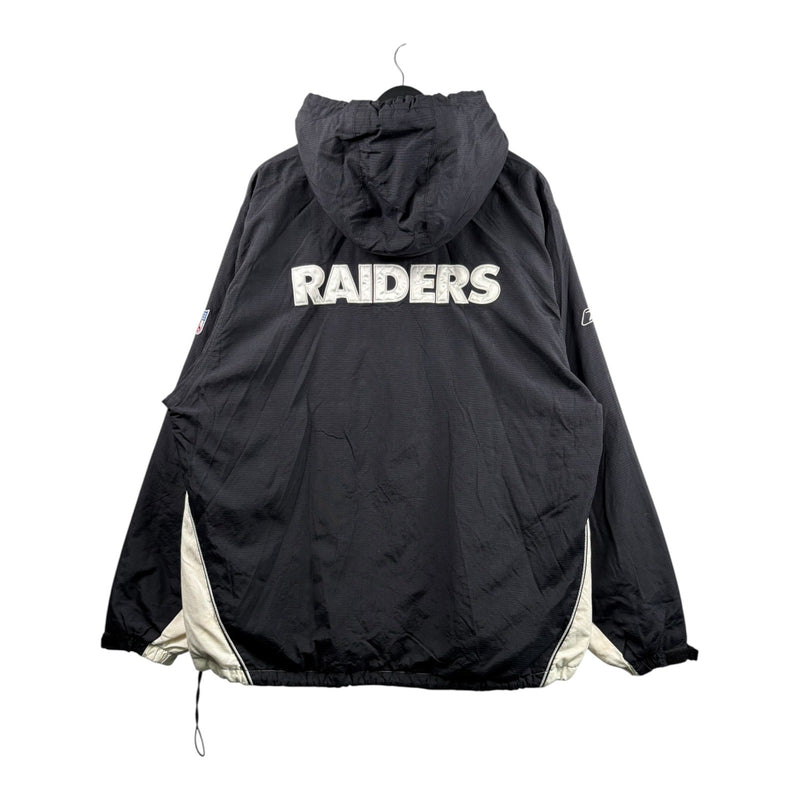 Vintage MLB Reebok Oakland Raiders Football Windbreaker