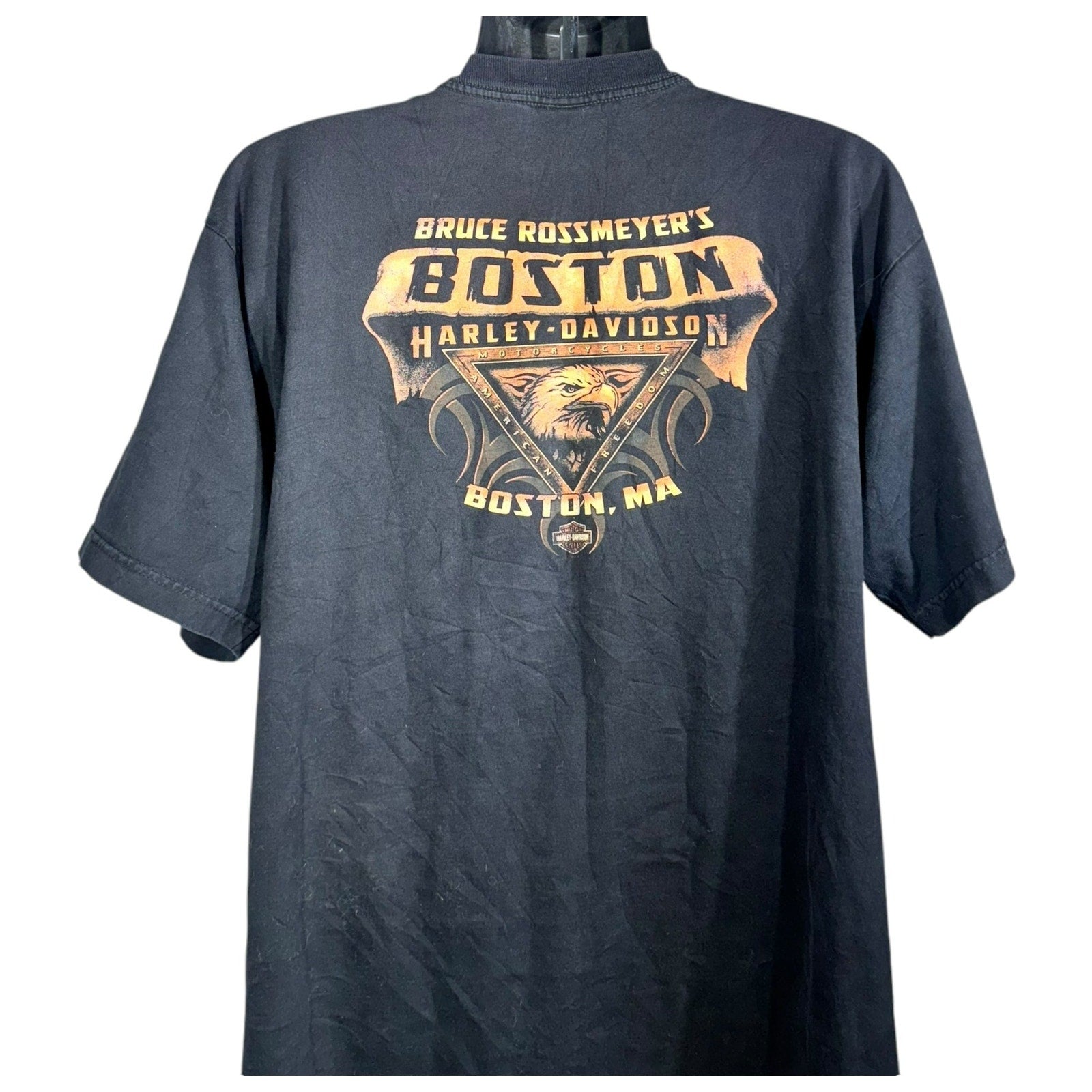 Vintage Harley Davidson Boston, MA Mullet Tee