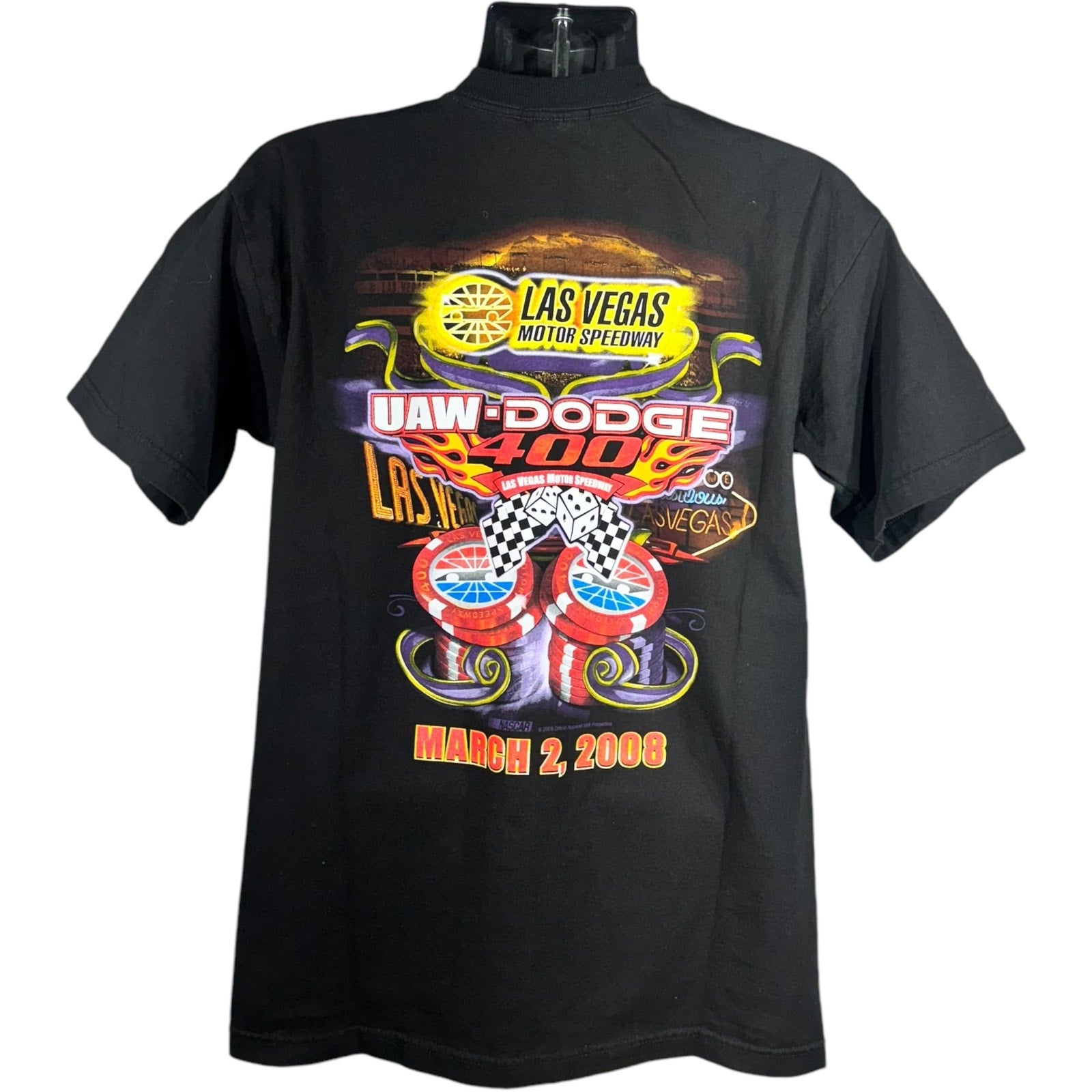 Vintage Las Vegas 400 NASCAR Tee 2008