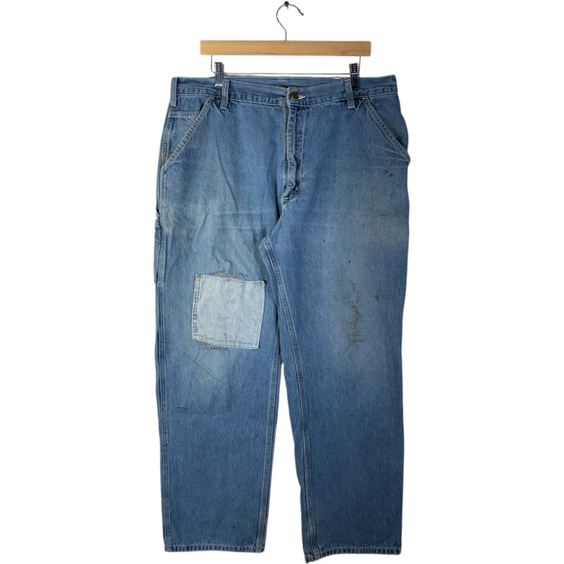 Vintage Carhartt Patched Carpenter Pants 38x32