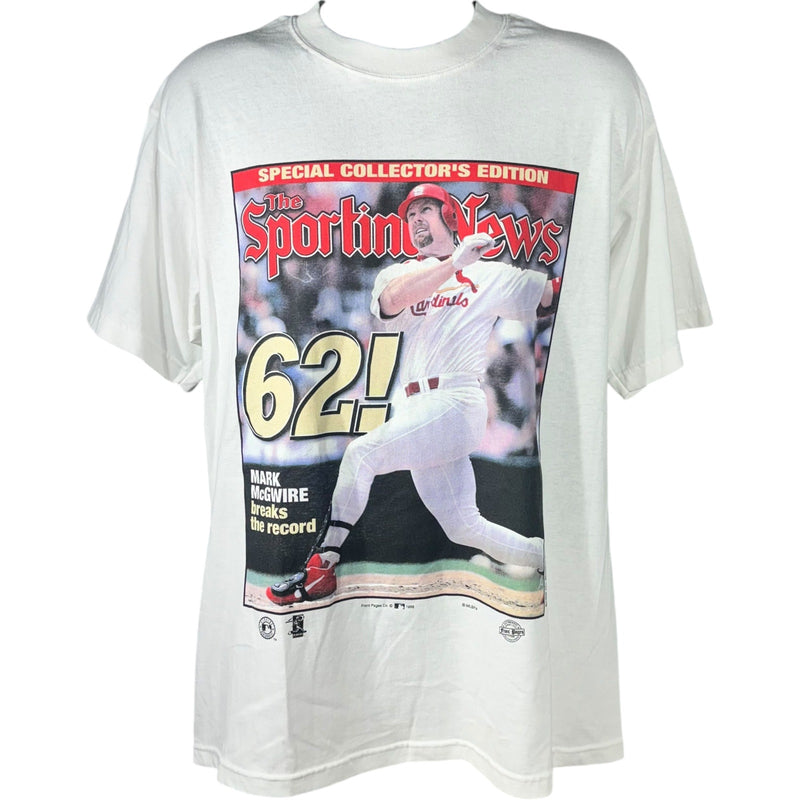 Vintage Mark McGwire Newspaper Tee