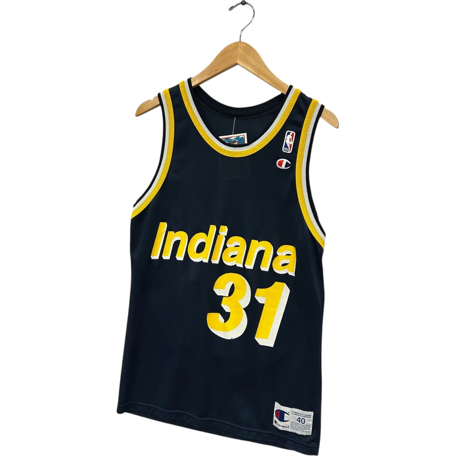 Vintage Indiana Pacers #31 Reggie Miller NBA Jersey