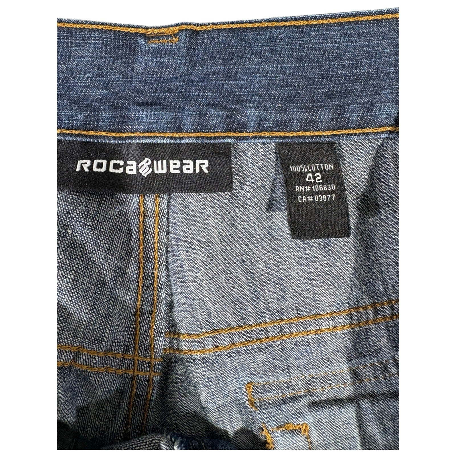 Vintage Rocawear Bermuda Denim Shorts 42