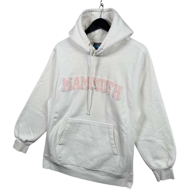 Vintage Mammoth University Chest Spellout Hoodie