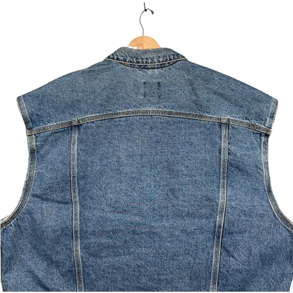 Vintage Carhartt Button Up Utility Denim Vest