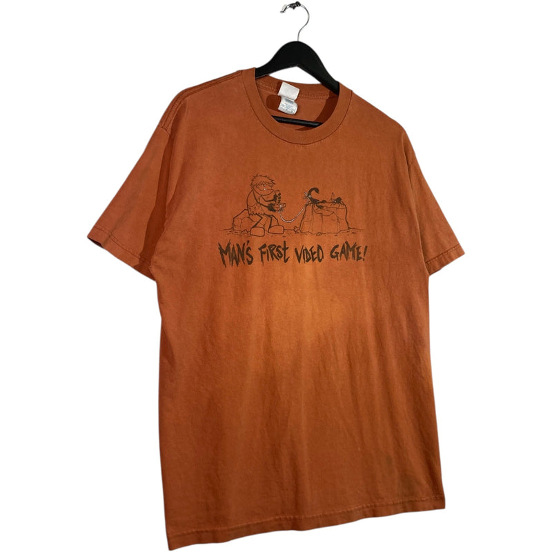 Vintage Vintage Man’s First Video Game Graphic T-Shirt