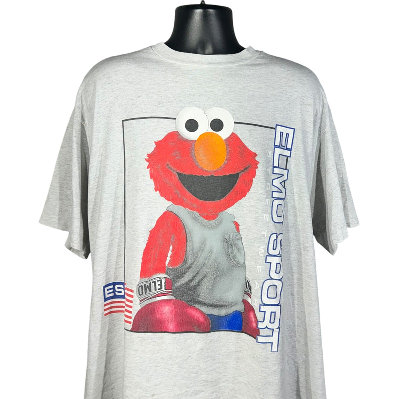 Vintage Sesame Street Elmo Polo Sport Bootleg Tee