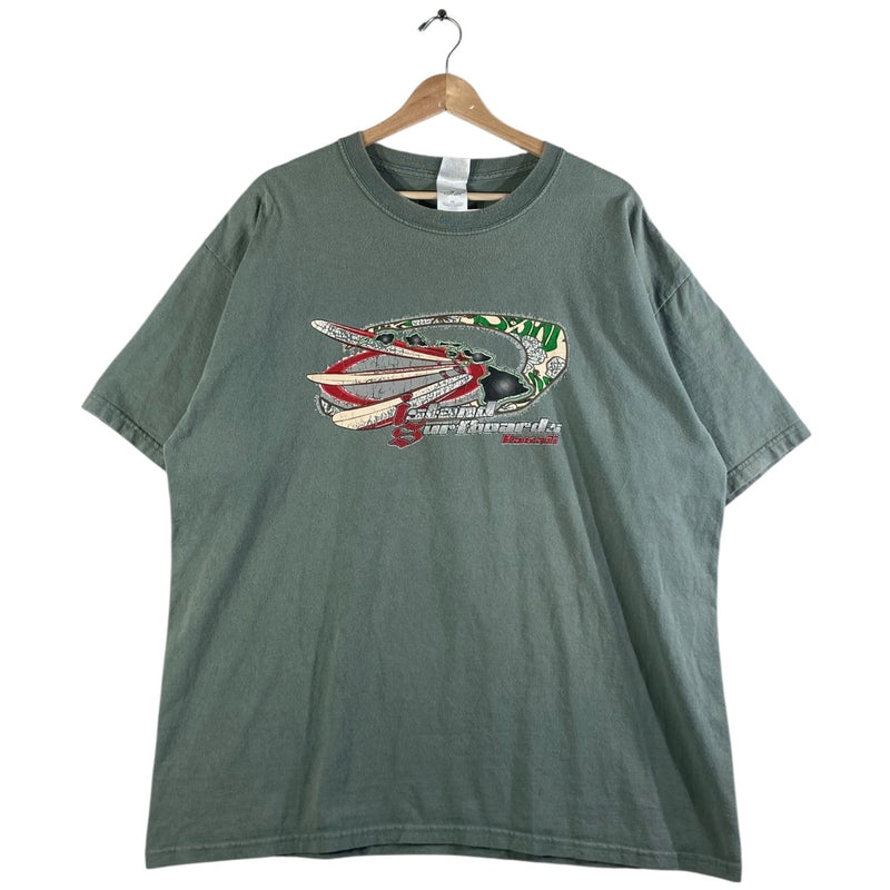 Vintage Surfboards Hawaii Graphic T-Shirt