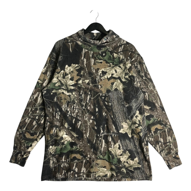 Vintage Mossy Oak Camo Realtree Hunting Long Sleeve T-Shirt