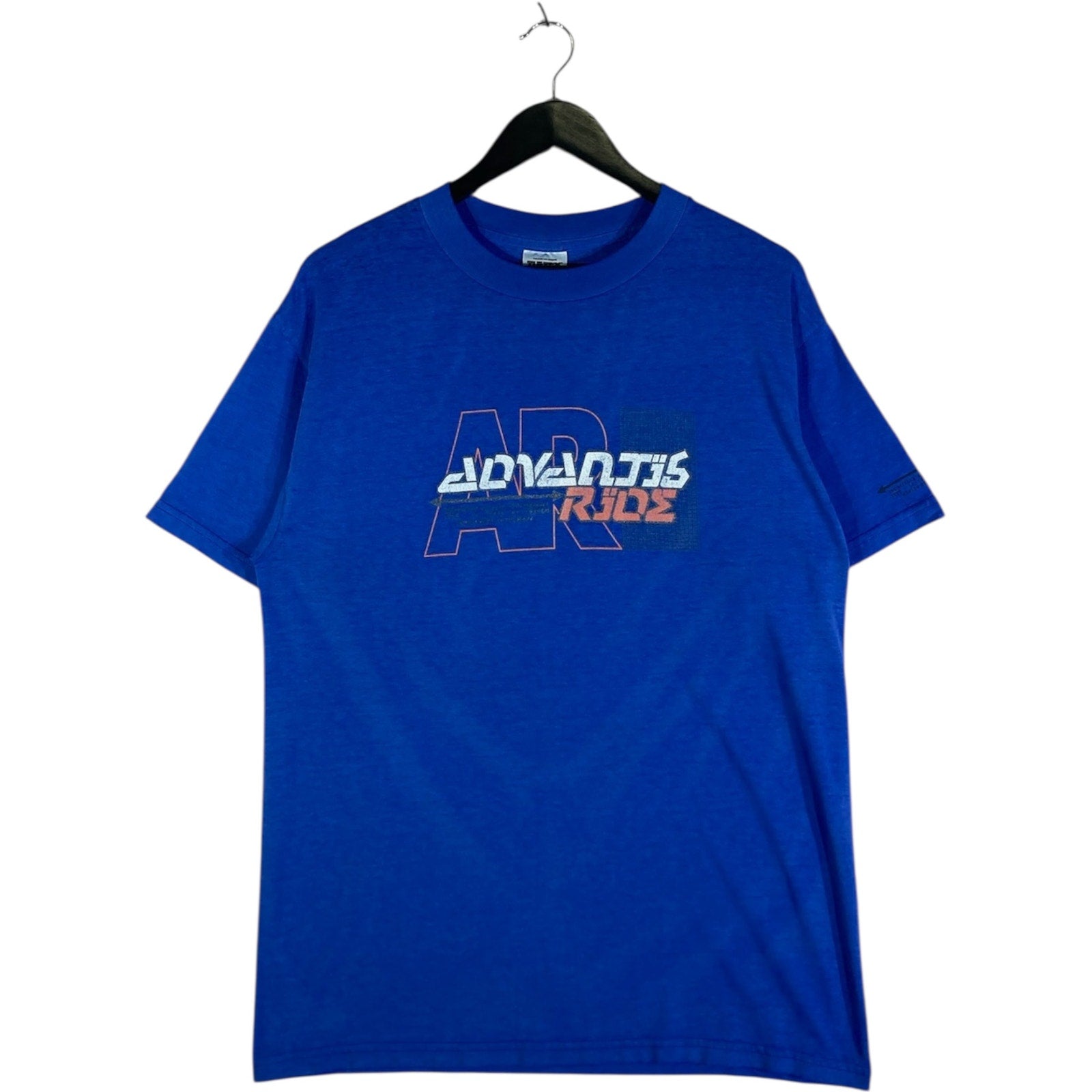 Vintage Advantis Ride Chest Spellout T-Shirt