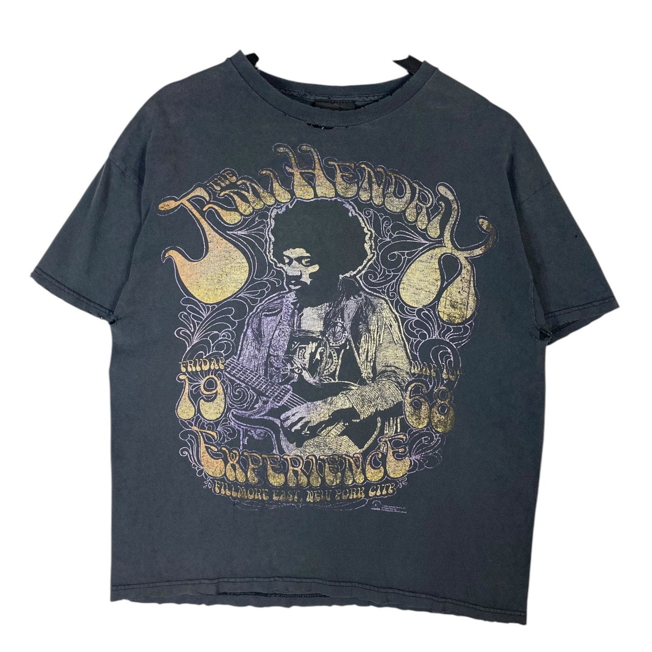 Vintage Jimi Hendrix Experience 1968 T-Shirt