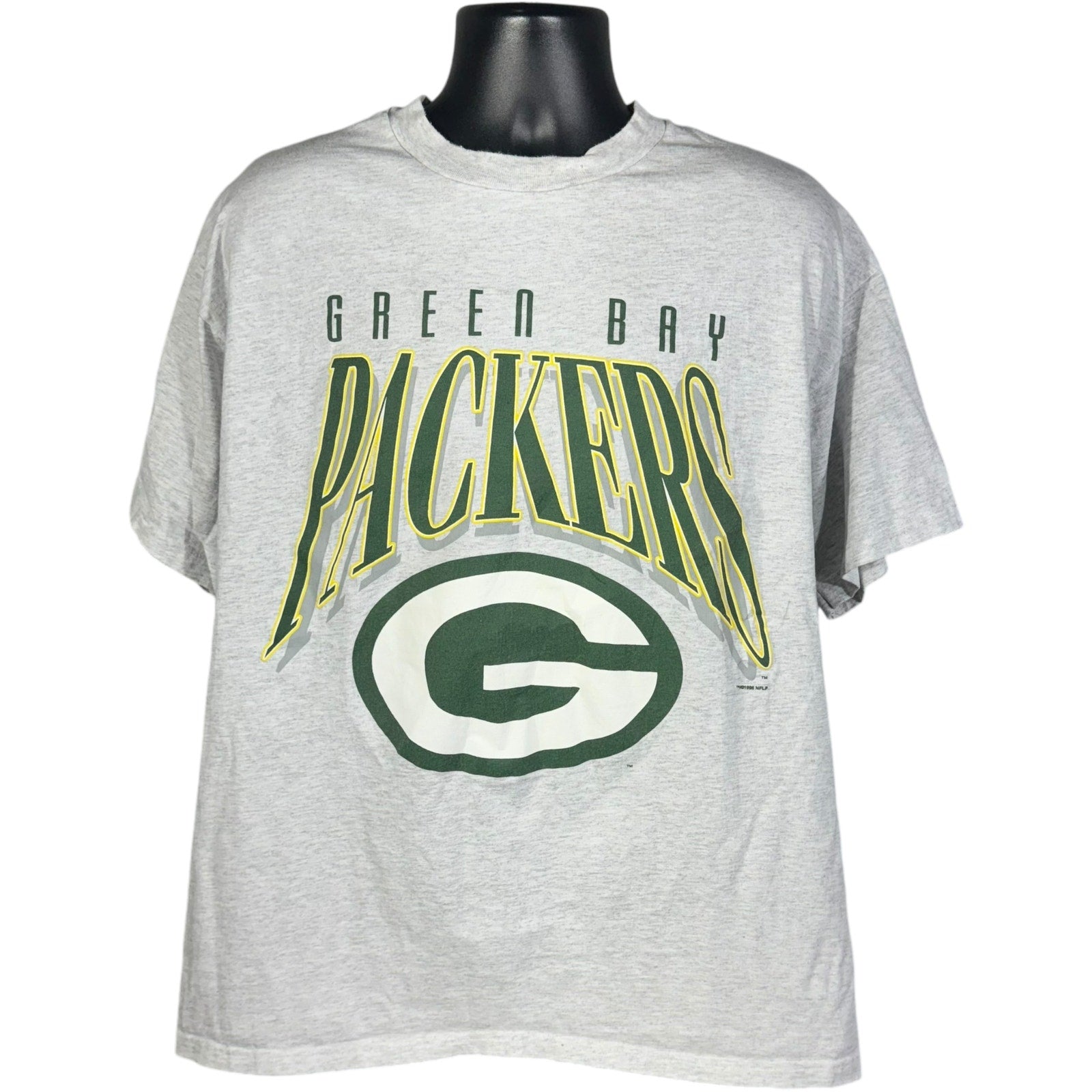 Vintage Green Bay Packers Spellout Logo Tee