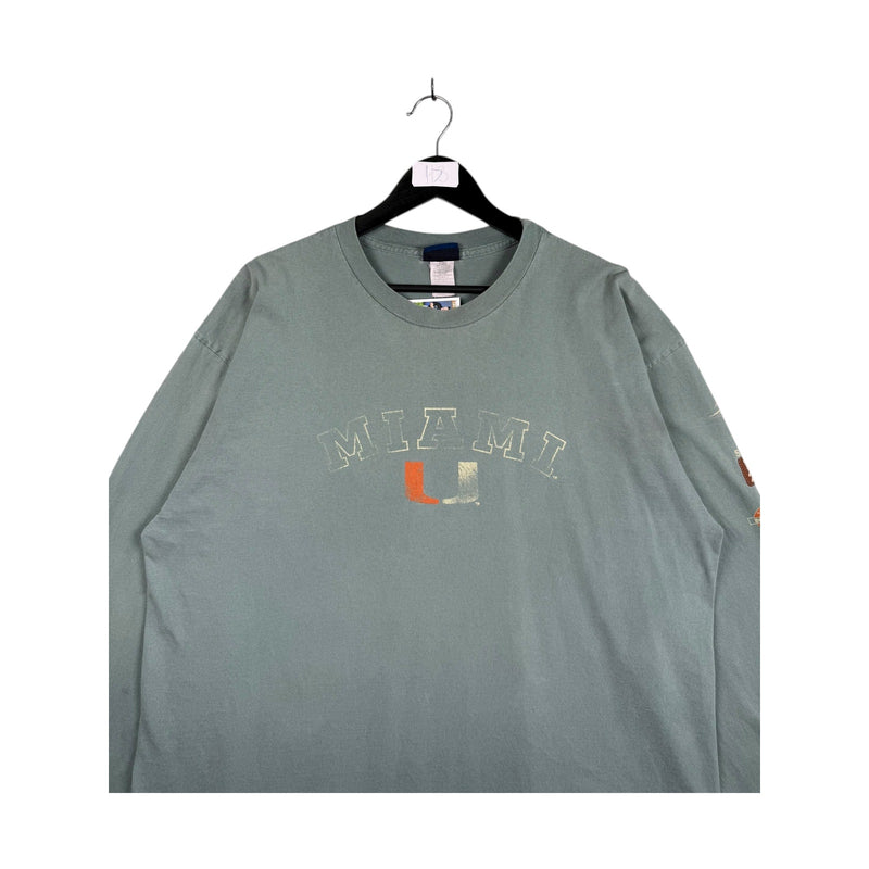 Vintage Miami Hurricanes Long Sleeve T-Shirt