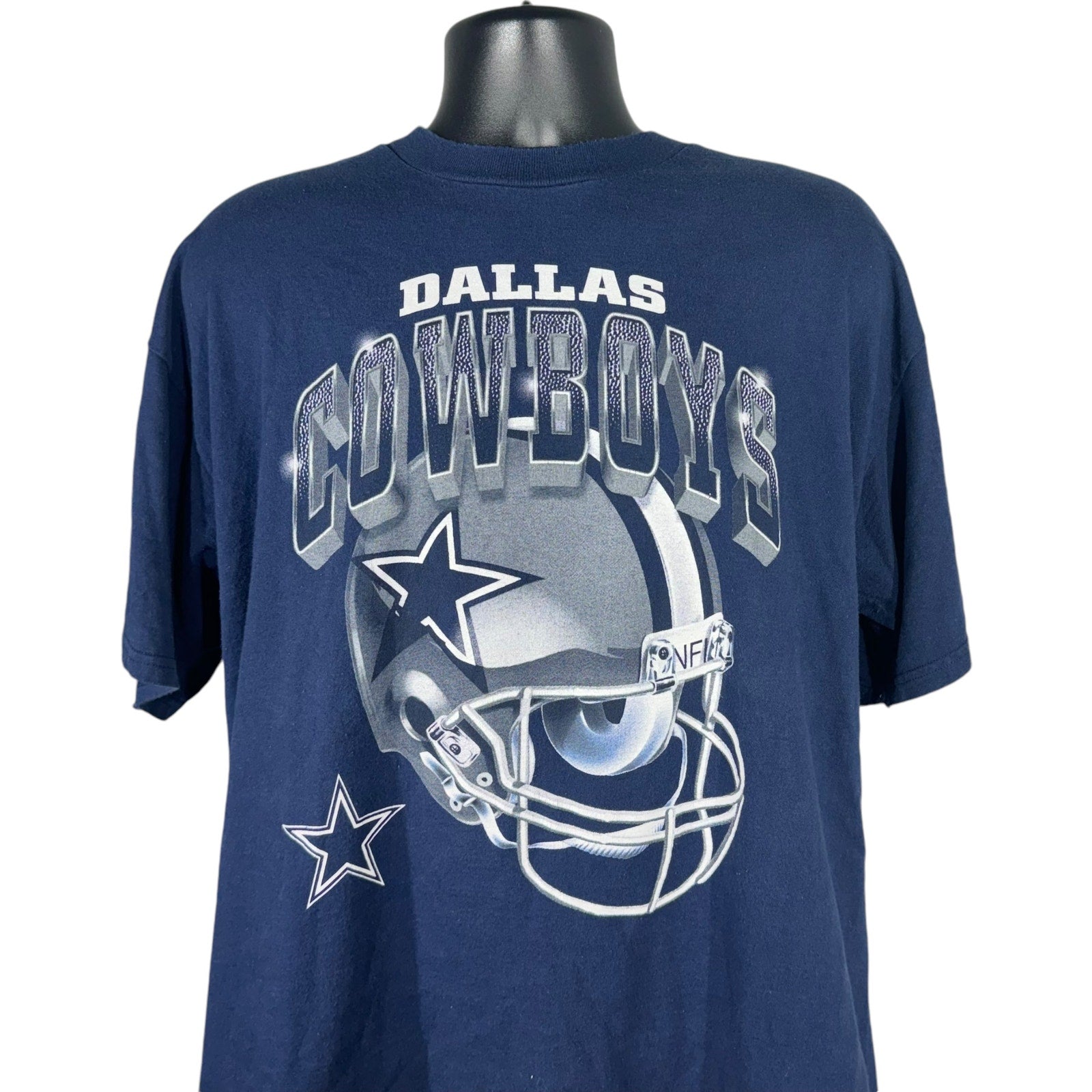 Vintage NFL Dallas Cowboys Helmet Tee