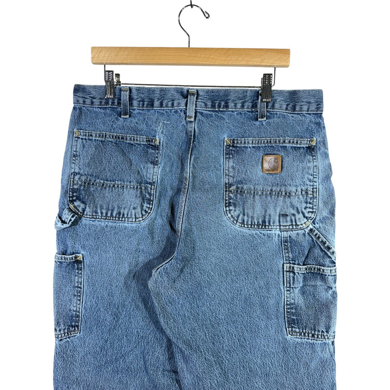 Vintage Carhartt Denim Carpenter Shorts 36