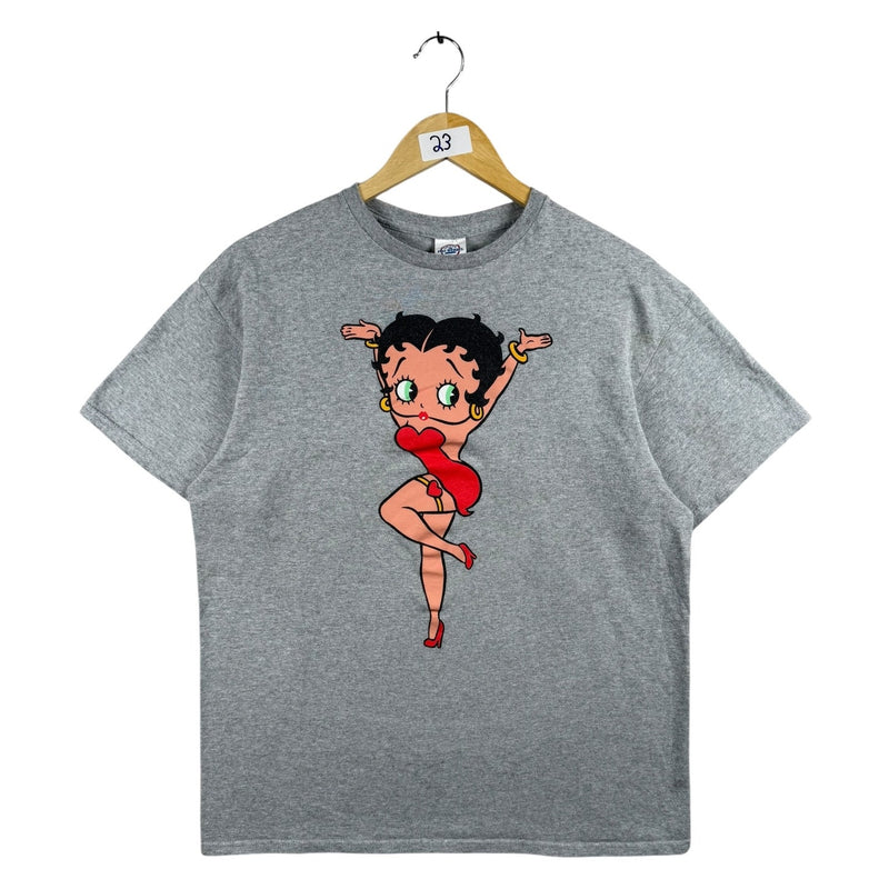 Vintage Betty Boop Cartoon Graphic T-Shirt
