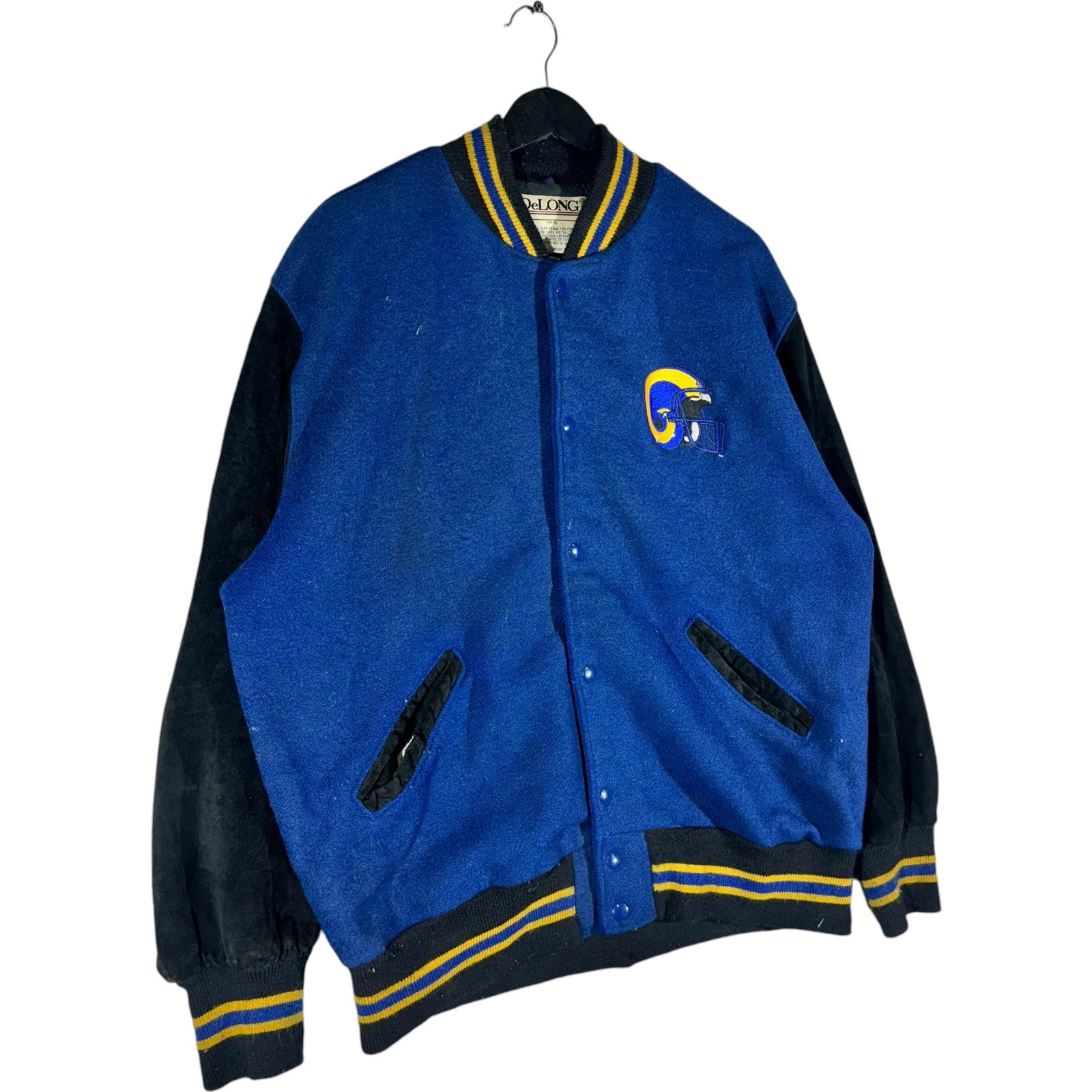 Vintage St. Louis Rams NFL Wool Varsity Jacket